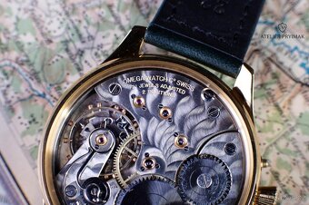 Starožitné švýcarské hodinky OMEGA Chronometre 21 jewels 190 - 8