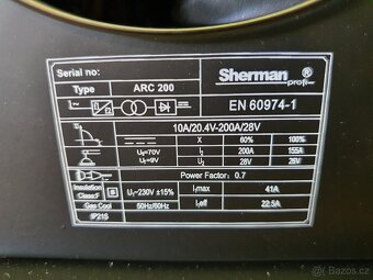 ARC 200C nová PROFI svářečka na elektrody a TIG - 8