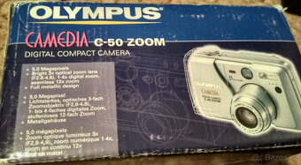 Olympus Camedia C-50 Zoom s komplet příslušenstvím - 8