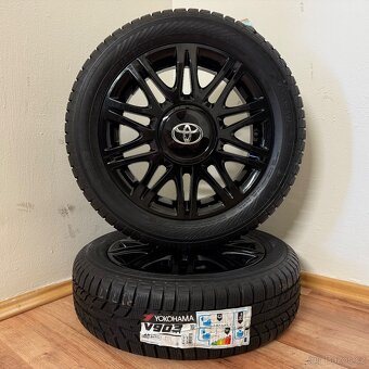 NOVÁ TOYOTA AYGO 4x100 R15 ET35+ZIMNÍ 165/60R15 8,5mm BLACK - 8