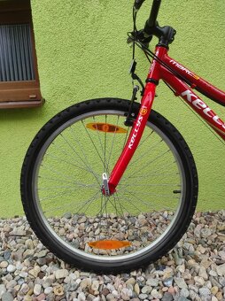 Značkové dětské kolo Kellys 24" (červená) - 8