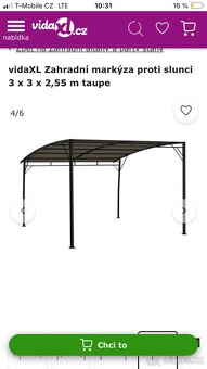 Pergola, altan , přístřešek 4x4,4x3 - 8