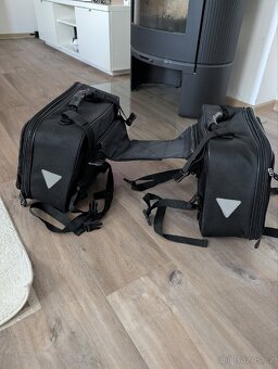 Textilní sedlové brašny Qbag Tour nastavitelné 2x30 litrů - 8