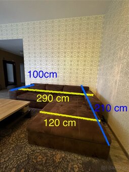 Rohová sedací souprava (rozkládací) - 8