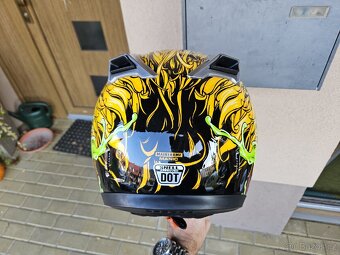 Moto helma ICON MANIC kompozit Dyneema - 8