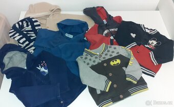 Set chlapeckého oblečení a botiček-vel. 74-86 /9-18 měs. - 8