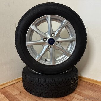 FORD FIESTA MK8 4x108 R15 ET45+ZIMNÍ 195/60R15 5mm - 8