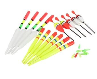 Rybolov - sada 15ks plavákov - 8