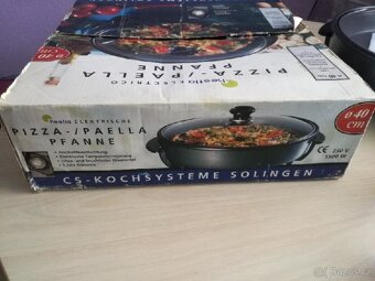 Pizza/paella elektrická pánev - 8