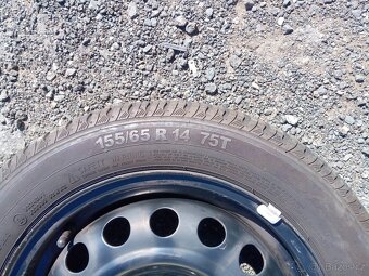 Sada kol 4x100, ET 39, R 14 vč. pneu 155/65 R 14 - 8