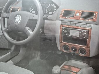 samolepící dekor interiéru Škoda Fabia I - 8