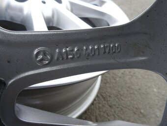Disky originál Mercedes 17", rozteč 5x112,ET 38, šíře 6,5J - 8
