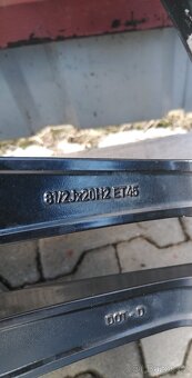 ALU kola AMG Mercedes R20 dvourozměr - 8