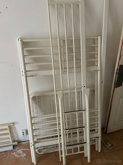 Kovové postele IKEA SVARTA - 8