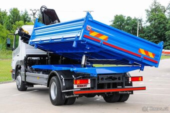 MERCEDES ATEGO 1523 TŘÍSTRANNÝ SKLÁPĚČ + HYDRAULICKÁ RUKA - 8