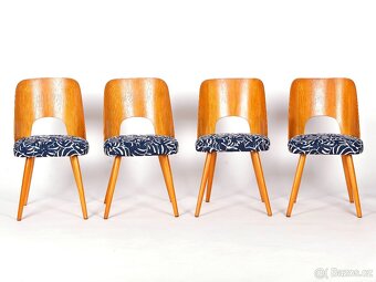 Vyhledávané kvalitníí židle O. Heardtl, 100 % stav, 4 ks. - 8