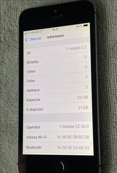 Iphone SE 32GB, nabíječka, původní nepouž.sluch.Apple, obaly - 8