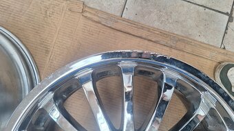 Alu kola Mercedes 18" 5x112 8J 9J chrom CLk - 8