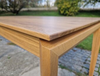 Nový rozkládací stůl 90x140+100 cm - 8