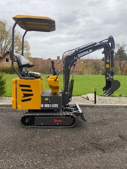 Pásový minibagr Gorila G10S Lite - Povánoční akce - 8