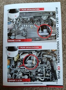 Chip box Škoda,VW, Audi, Seat, motor TDI - POWERBOX - 8