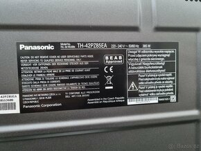 Prodám televizi Panasonic TH-42PZ85EA úhlopříčka 106 cm - 8