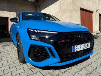 AUDI RS3 2.5TFSI 460PS QUATTRO, 33TIS/KM, ZARUKA, 2022 - 8