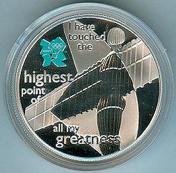 VB- 5 Pounds 2010, XXX. OH Londýn, super cena - 8