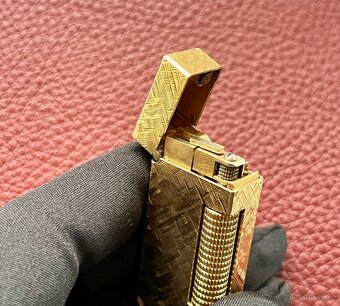 🔥 Dunhill Rollagas Zapalovač 80' léta, vzor Cross 🇨🇭 - 8