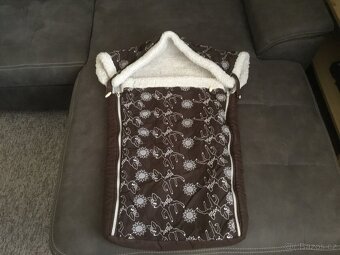 Kočárek zn. Deltim + zimní fusak - 8