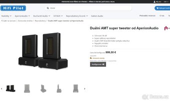 APERION AUDIO DUAL AMT Super Tweeter - 8
