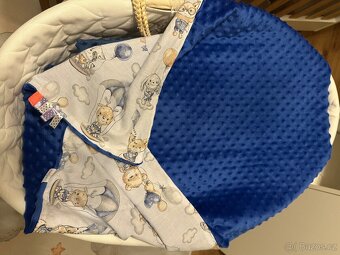 Set 3x (deka, zavinovačka a zavinovačka do autosedačky - 8