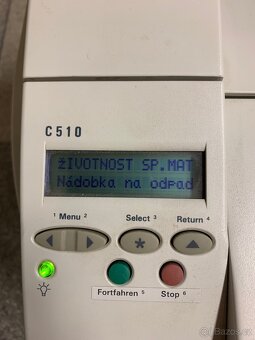 Barevná laserová tiskárna Lexmark C510 - 8