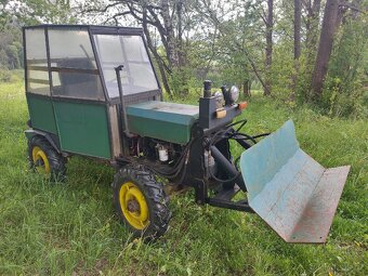 Malotraktor 4x4 navijak manipulacni radlice samohyb - 8
