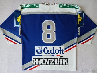 Hokejový dres HC Keramika Plzeň Jiří Hanzlík - 8