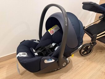 Komplet cybex priam indigo blue + podvozek rosegold - 8