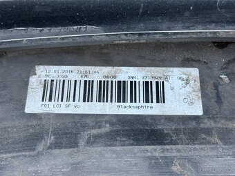 BMW řada 7 F01 F02 LCI - přední nárazník - 8