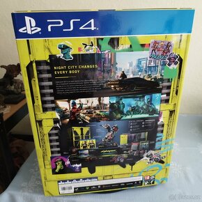 Cyberpunk 2077 sběratelka edice PS4 rozbaleno pouze - 8