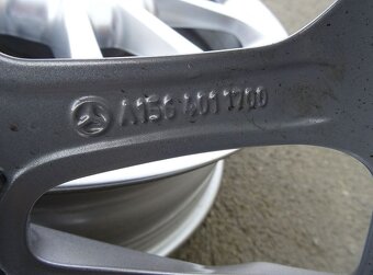Disky originál Mercedes 17", rozteč 5x112,ET 38, šíře 6,5J - 8