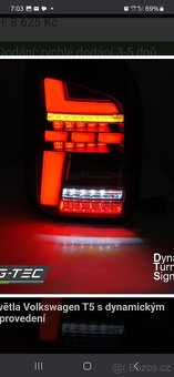 Vw T5.1 zadni full led tunning světla - 8