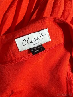 Plisované midi šaty Closet - 8