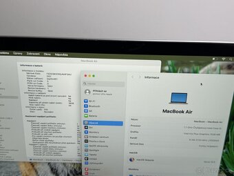 MacBook Air 13'' 2020 / i5 / 8GB / 256GB SSD / Silver - 8