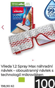 NASADA NASADY NAHRADA NA MOP VILEDA - 8