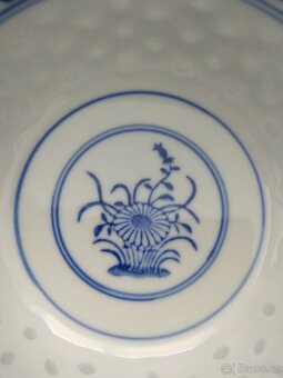 Nová sada misek z čínského porcelánu - motiv rýžové zrno - 8
