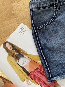 BENETTON JAKO NOVÁ SUKNĚ riflová 8-9r, 140, L - 8