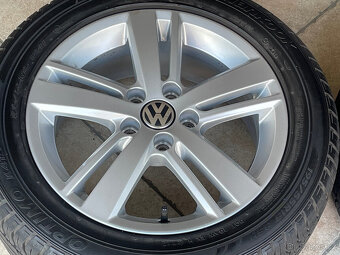 Alu kola 5x100 original Volkswagen Polo 195/55 R15 - 8