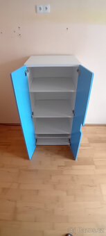 IKEA STUVA Dětská Skříň modrá - 8