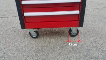 Profesionální dílenský vozík 8 zásuvek - 8