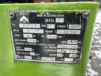 Prodám Destu MV12B - 8