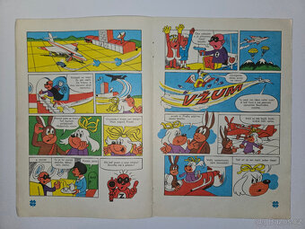 Čtyřlístek č.7 Velké dobrodružství čtyřlístku - Orig. 1970 - 8